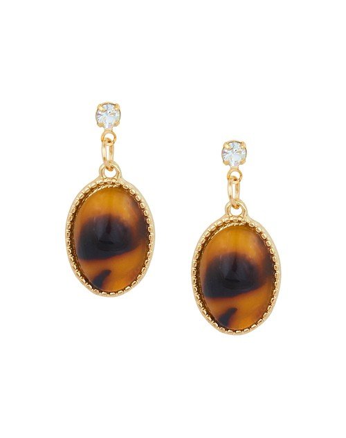 14K Gold Plated Cubic Zirconia Drop Earring (KKGJDEG111823)