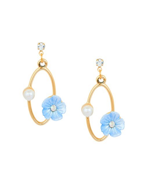 14K Gold Plated Cubic Zirconia Drop Earring (KKGJDEG111825)