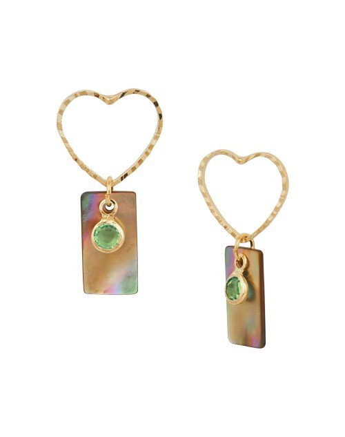 14K Gold Plated Cubic Zirconia Drop Earring (KKGJDEG111828) - Image 3