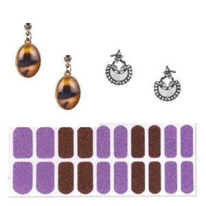 14K Gold Plated Cubic Zirconia Drop Earring Valentine Free Gift Combo Valentine Free Gift Combo (Pack Of 3) (KKGJDEG111823)