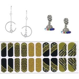 Circle Drop Earring Valentine Free Gift Combo (Pack Of 3) (KSRJDES111837)