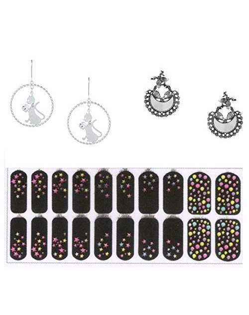 Cubic Zirconia Cat Drop Earring Valentine Free Gift Combo (Pack Of 3) (KTWJDES111805C05)