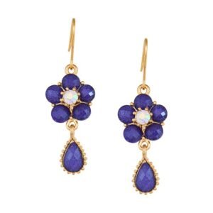 Cubic Zirconia Drop Earring (KTWJDEG111801)