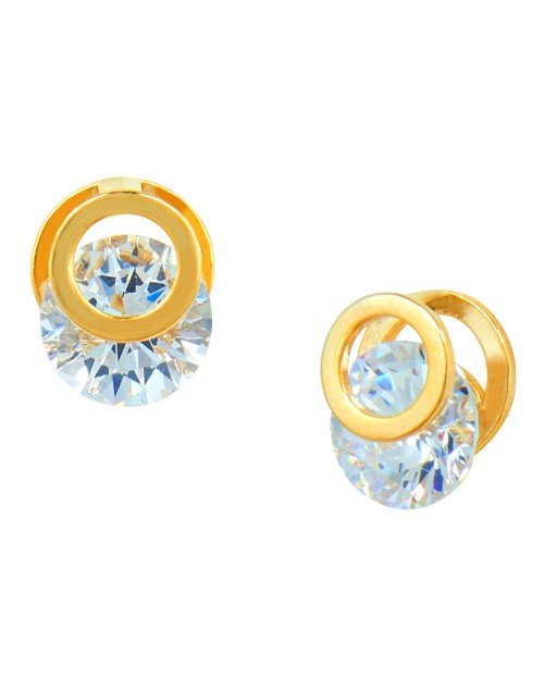Cubic Zirconia Stylish Daily wear Stud Earring (KDAJEGS111801) - Image 2