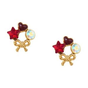 Cubic Zirconia Stylish Daily wear Stud Earring (KDAJEGS111804)