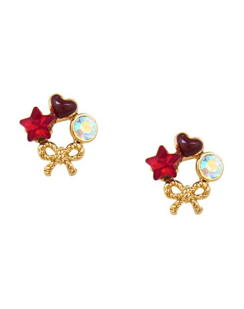 Cubic Zirconia Stylish Daily wear Stud Earring (KDAJEGS111804)