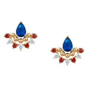 Cubic Zirconia Stylish Daily wear Stud Earring (KDAJEGS111812)