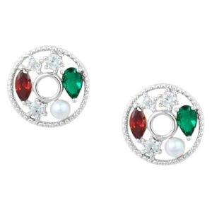 Cubic Zirconia Stylish Daily wear Stud Earring (KDAJESS111811)