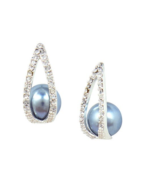 Cubic Zirconia Stylish Daily wear Stud Earring (KK1JESS111840) - Image 2
