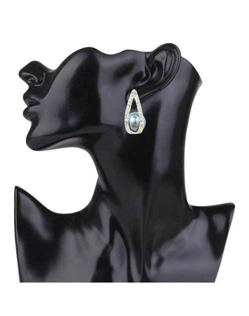 Cubic Zirconia Stylish Daily wear Stud Earring (KK1JESS111840) - Image 3