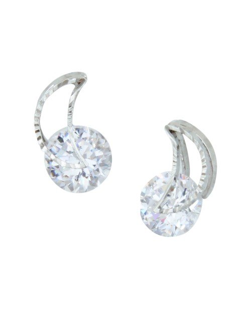 Cubic Zirconia Stylish Daily wear Stud Earring (KTWJESS111819) - Image 2