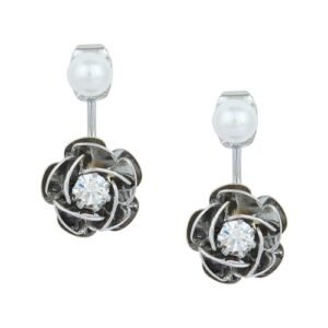 Cubic Zirconia Stylish Daily wear Stud Earring (KTWJESS111822)