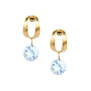Cubic Zirconia Stylish Daily wear Stud Earring