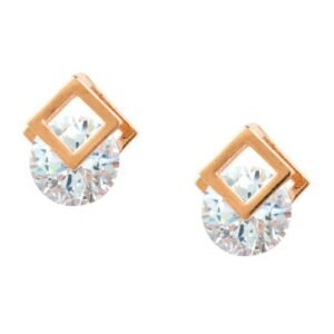 Cubic Zirconia Stylish Daily wear Stud Earring (KDAJERGS111806)