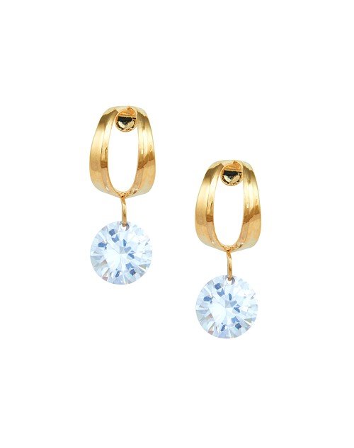 Cubic Zirconia Stylish Daily wear Stud Earring