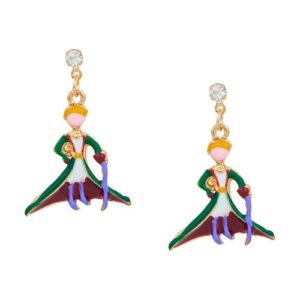 Cubic Zirconia Warrior Drop Earring (KKGJDEG111826)