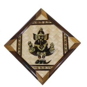 Decorative Wooden Ganesha (SEHCWBG021904)
