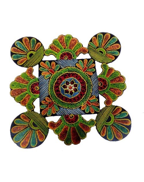 Designer Wooden Rangoli (HCDWRB021912)