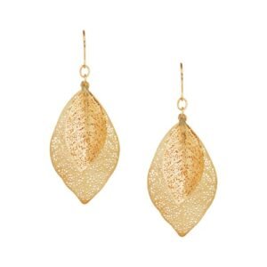 Feather Drop Earring