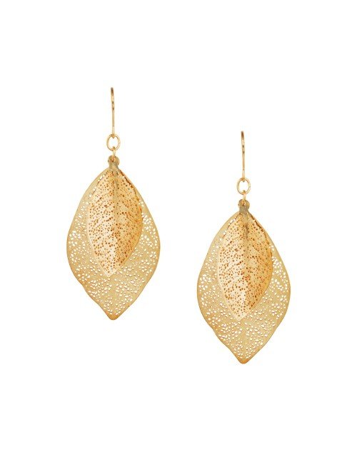 Feather Drop Earring