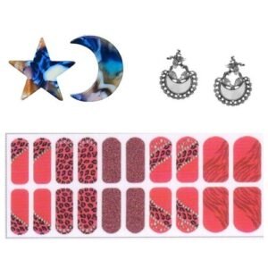 Funky Star Moon Stud Earring Valentine Free Gift Combo (Pack Of 3) (KK1JESS111841041)
