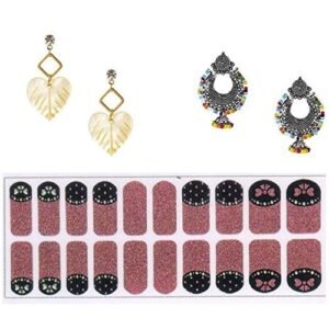 Heart Stylish Daily-wear Drop Earring For Women Valentine Free Gift Combo (Pack Of 3) (KK1JDEG111807)