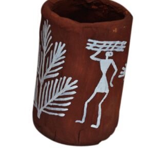 Pen Stand - Warli Art