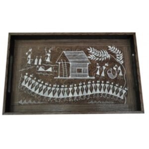Serving Tray Warli
