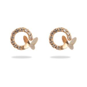 Swarovski Stud Earring (KHMSSJEGS111810)