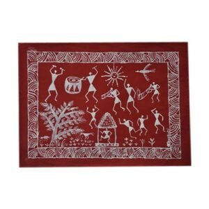 Warli Painting 12 X 18 Dance