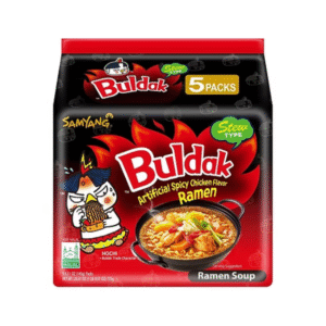 Buldak Stew type Hot Chicken Flavor Ramen 145g Pack of 5